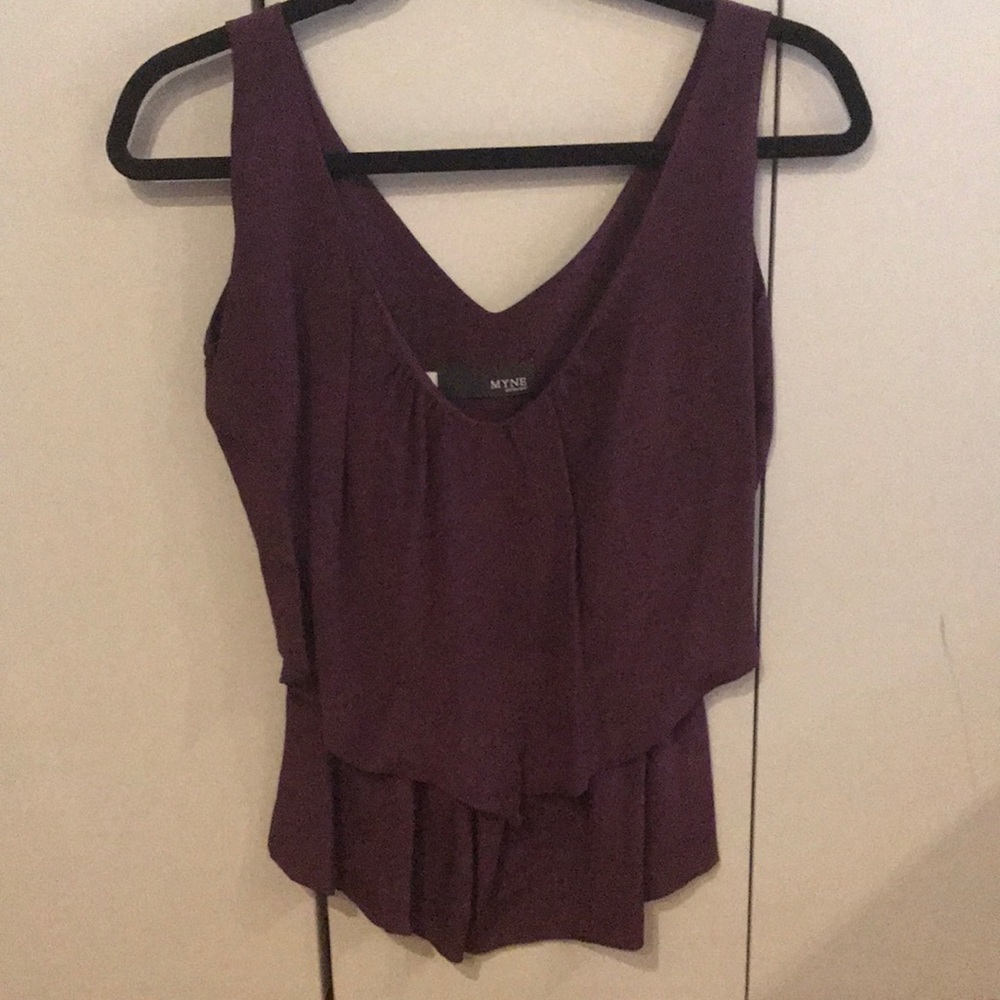Eggplant purple top